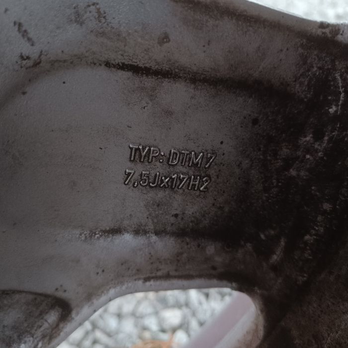 5x112 17" 7,5j Monobkock Mercedes alufelgi  et35 w124 w201 w202 w210