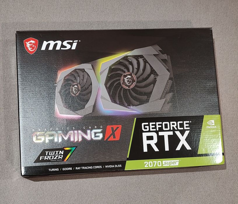MSI GeForce RTX 2070 super Gaming X 8 GB