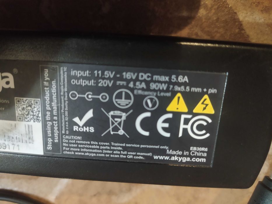 Zasilacz do laptopa IBM, Lenowo 12V na 20V 90 Wat