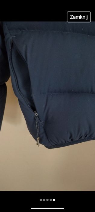 Puchowa kurtka Lacoste