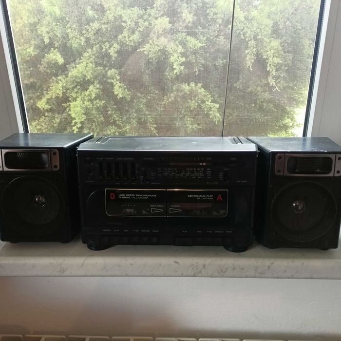 Wieża, radiomagnetofon SANYO  MW171LO