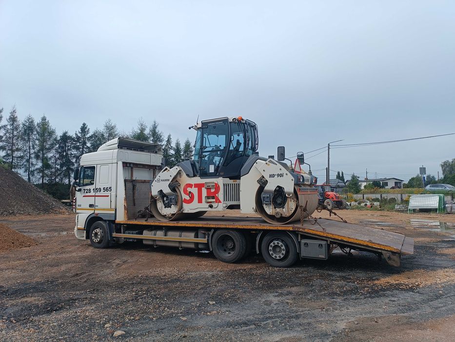 Transport HDS Laweta niskopodwoziowy platforma Kontenery Wynajem Tir