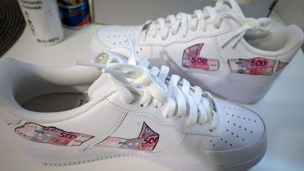 Nike Air Force 1 Custom – La Casa de Papel | Rozmiar 45 | NOWE