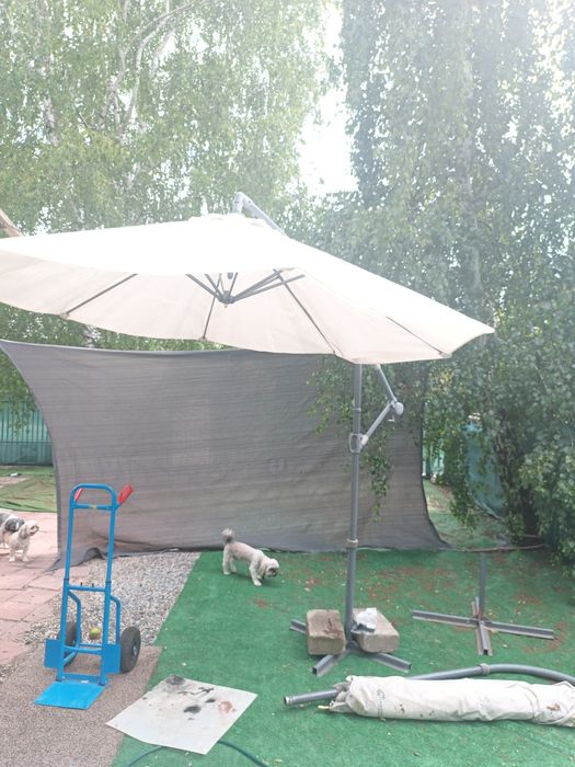 Parasol ogrodowy kontakt telefoniczny