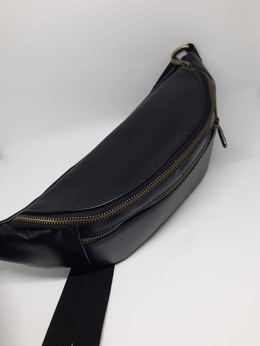 Чоловіча бананка шкіряна сумка | Мужская кожаная бананка