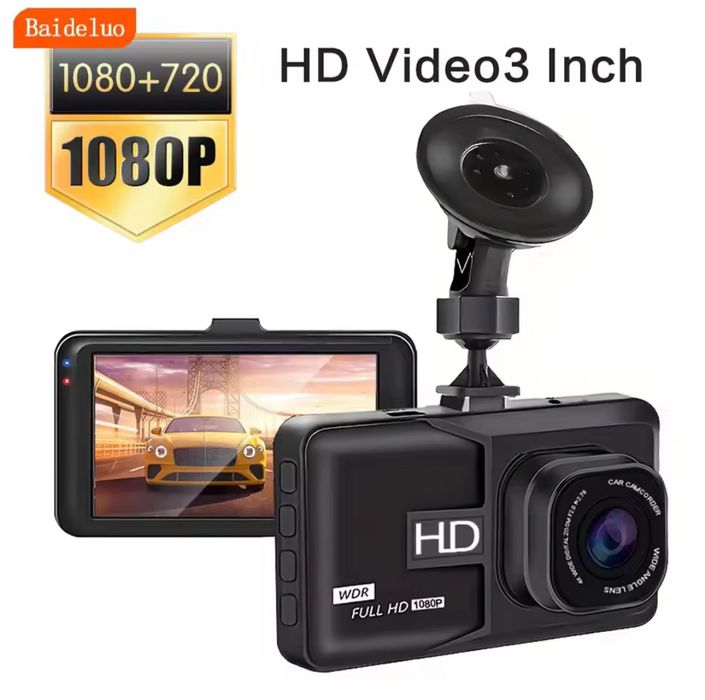 Camera vigilância auto. Qualidade Full HD