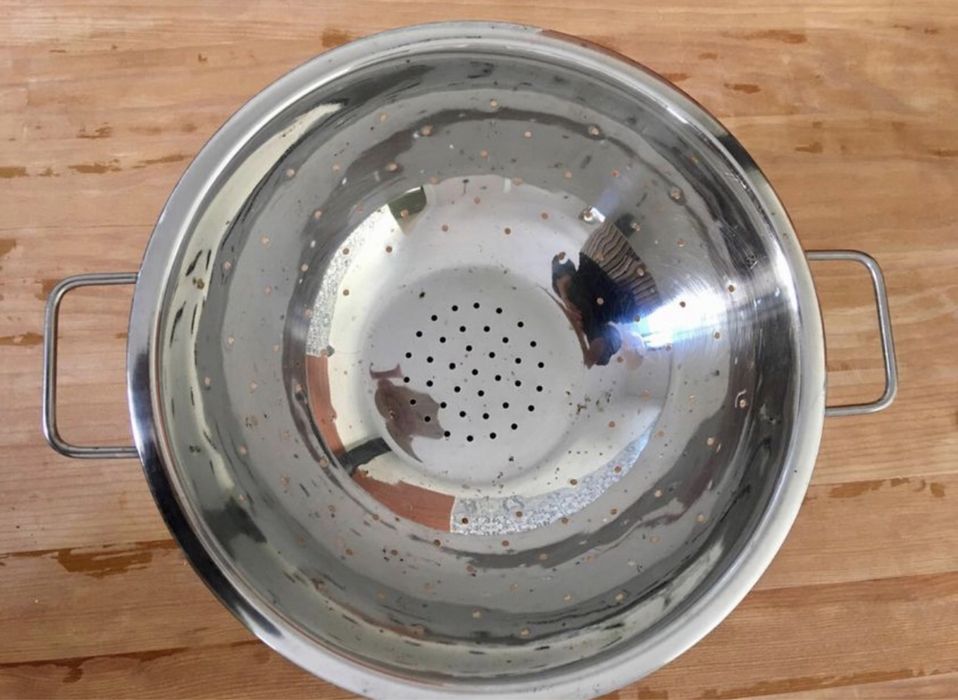 Escorredor lavagem de legumes