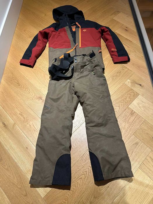 strój narciarki kurtka i spodnie chłopiec ZIENER 140cm