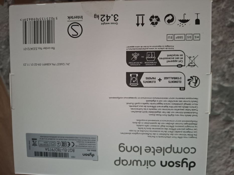 Dyson airwrap  complete long