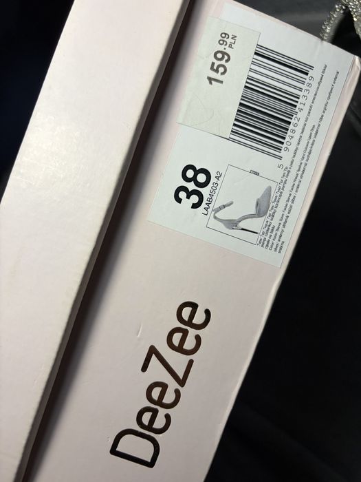 Srebrne szpilki DeeZee