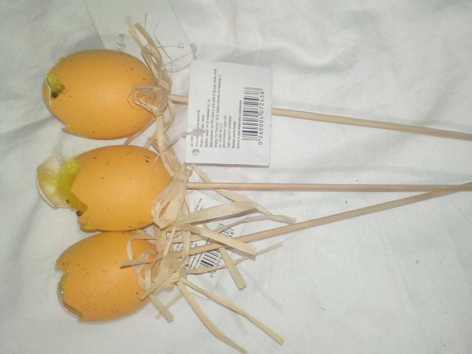 Декор пасхальный на палочке