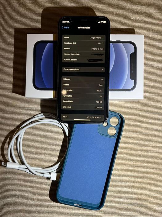 Apple iPhone 12 Mini 128GB | Desbloqueado | Black | A+++