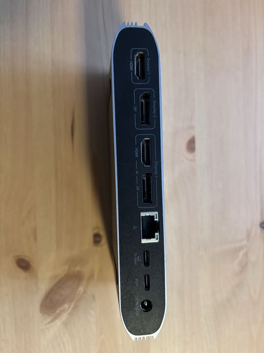 Stacja dokująca Minisopuru (DisplayLink) – 12 portów, 3 monitory 4K