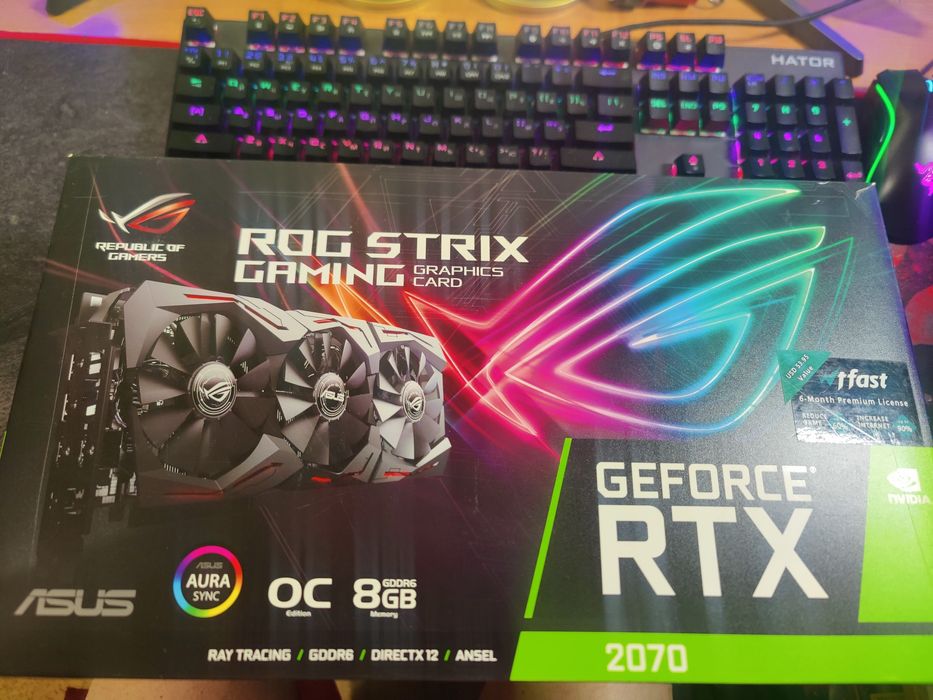 Видеокарта Asus ROG STRIX RTX 2070 OC