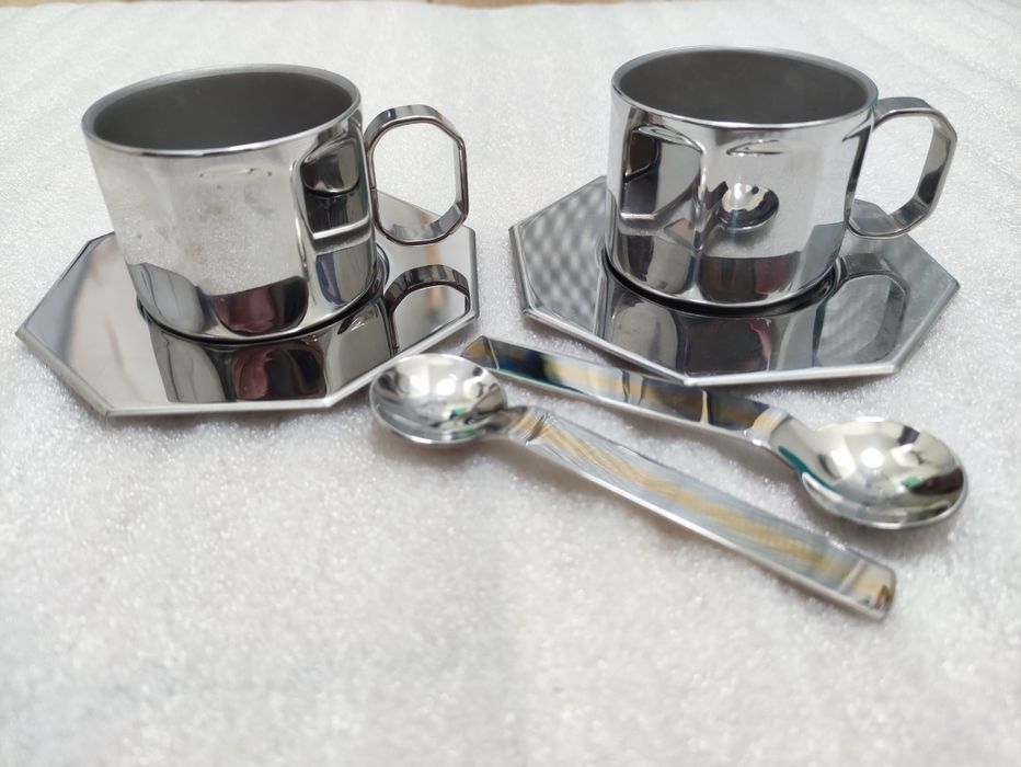 Чашка кофейная блюдце ложка ZEPTER кофейная пара 2 шт