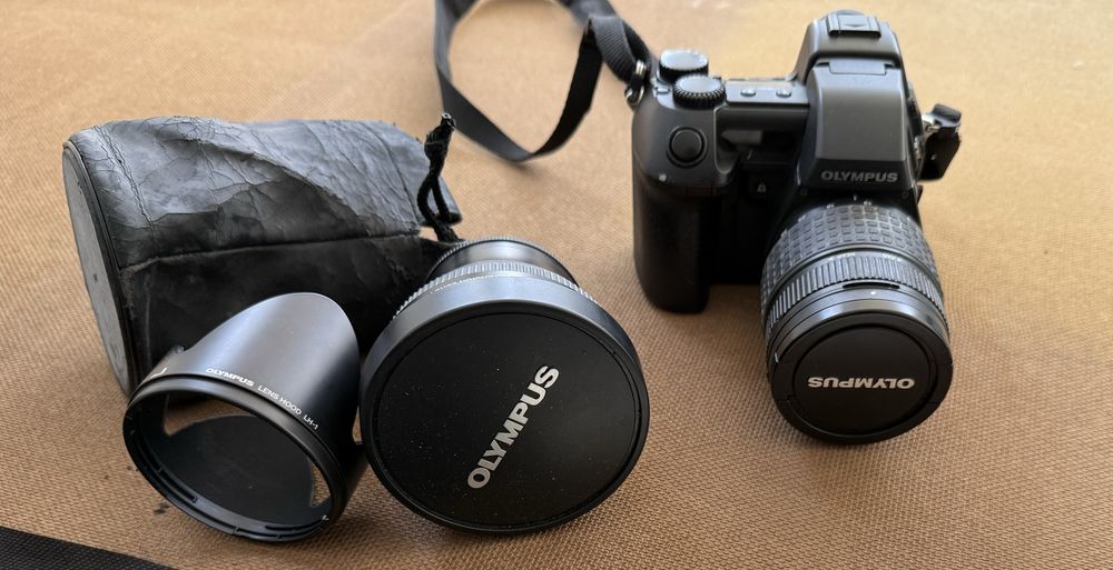 Olympus E-10 + lentes