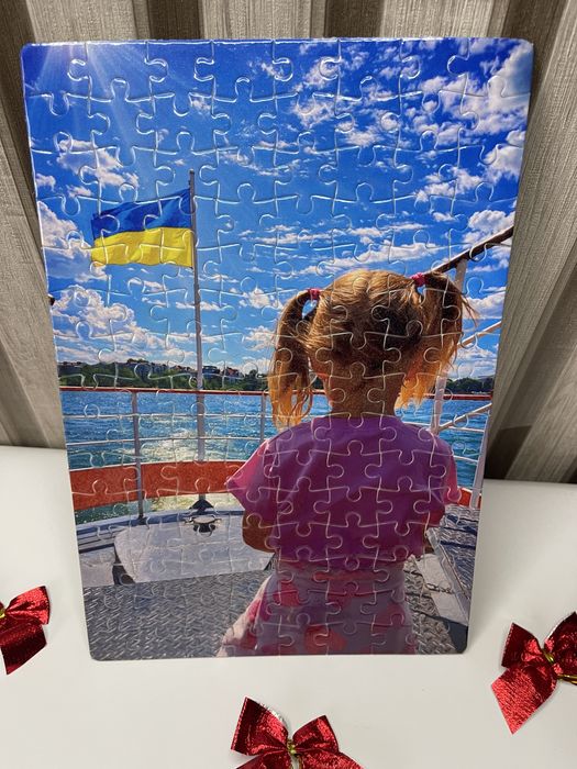 Пазл з вашим фото 120 елементів (20×29 см) | Індивідуальний подарунок на замовлення