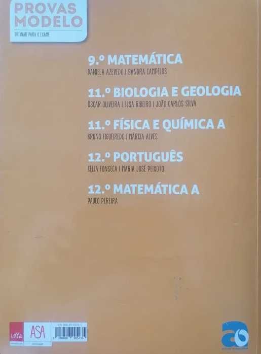 Provas-Modelo Português 12°ano, Treinar para o exame
