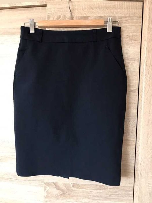 Reserved Grantowa  elegancka, casual spódnica XS/ r.34 do pracy