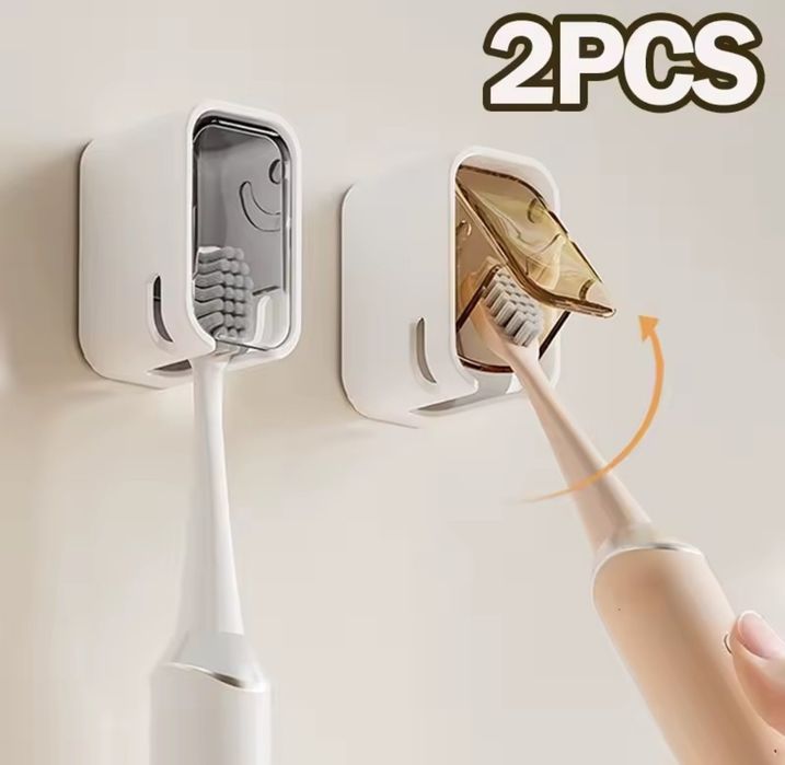 Uchwyty na szczoteczki do mycia zębów 2 szt.
