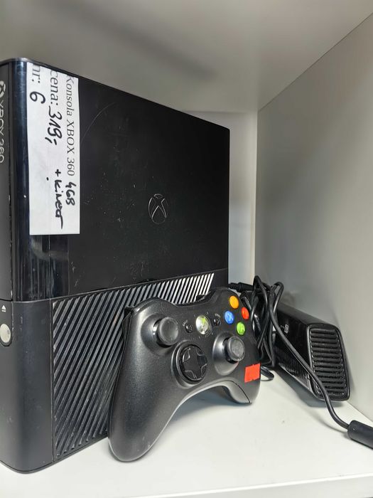 Konsola Xbox 360 E 4GB+Kinect Odbierz AŻ DO ŚWIĄT NA SKLEPIE