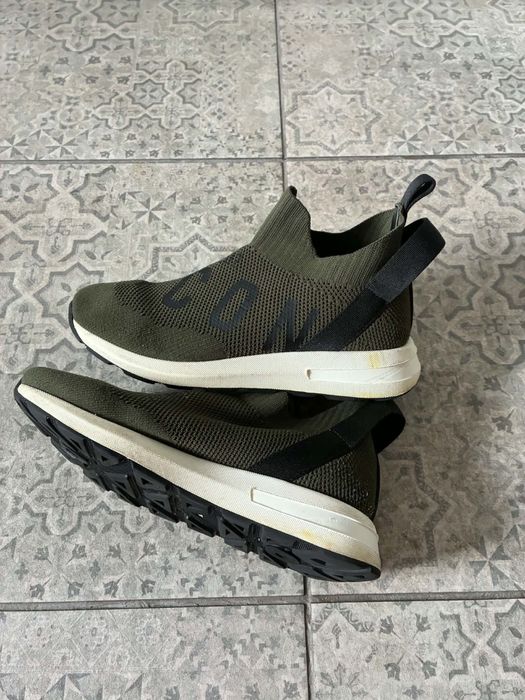 Oryginalne Sneakersy Dsquared2 ICON | Rozmiar 37 | Khaki Oliwkowe