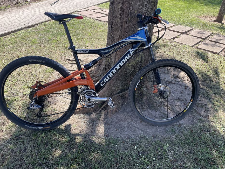 Cannondale rush em carbono, roda 26