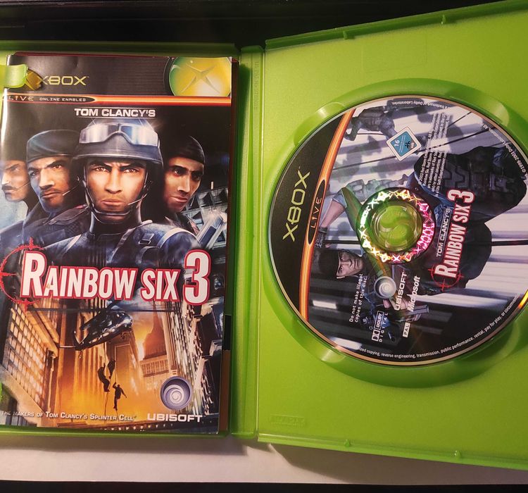 Tom Clancy's Rainbow Six 3 Xbox zestaw ze słuchawkami