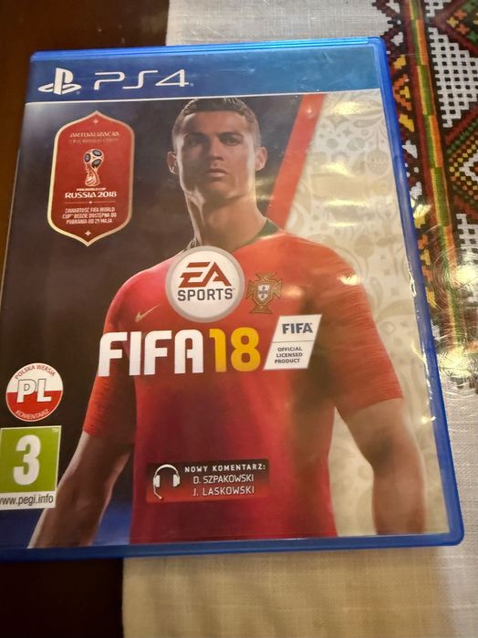 Диск FIFA 18 PS 4