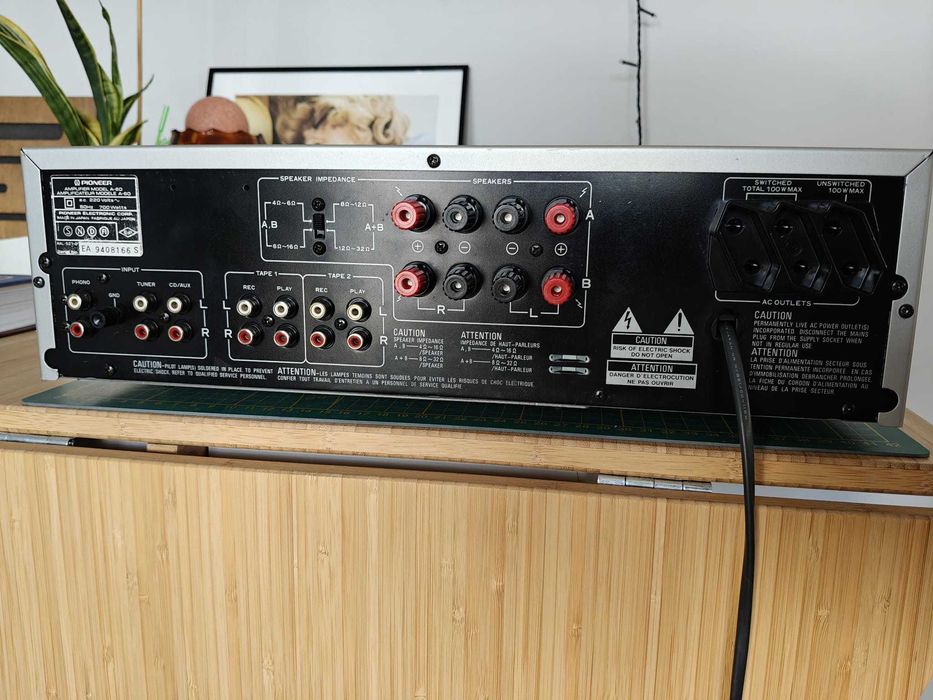 Wzmacniacz Pioneer A-60 Vintage Prawdziwe 100W! super stan