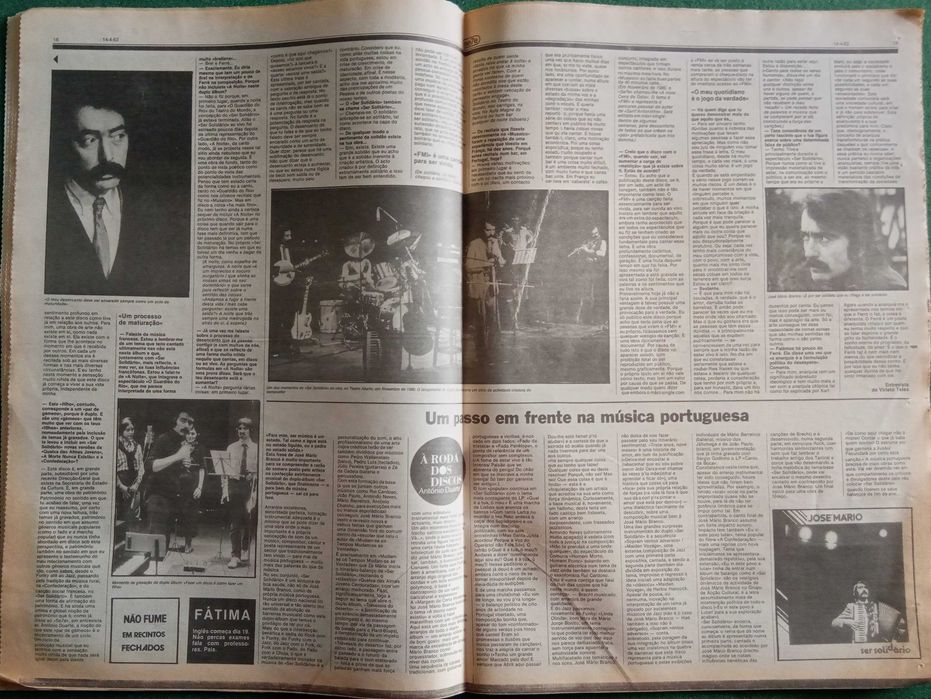 José Afonso	- - -		Se7e - nr. 201	- - - - -	Jornal