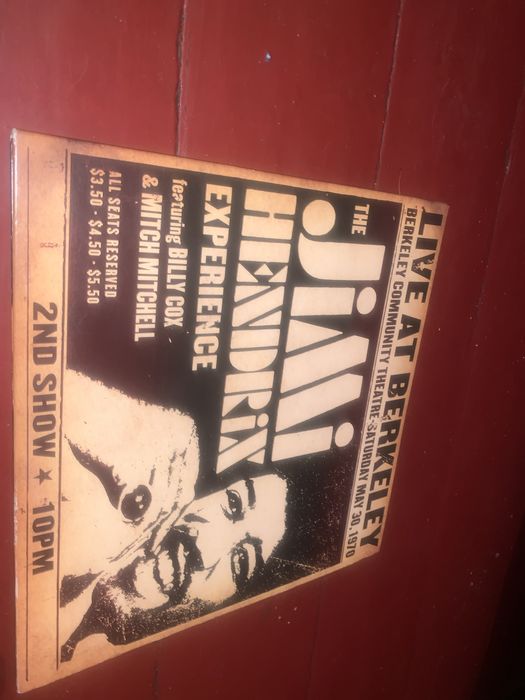 2Lp-The Jimi Hendrix Experience – Live At Berkeley