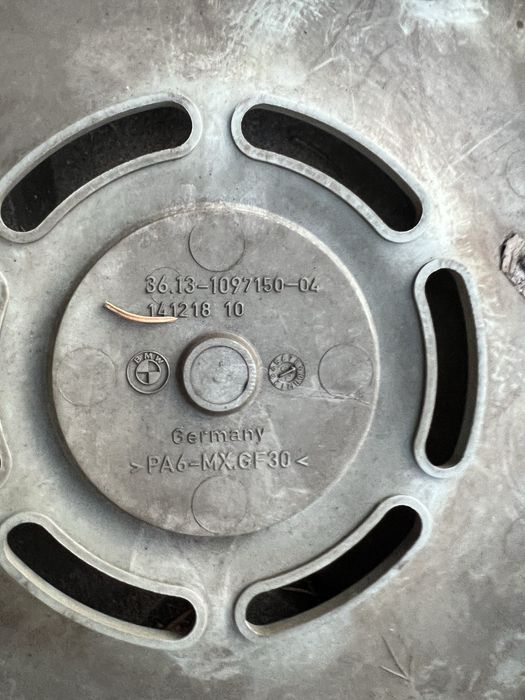 Ковпаки колпаки R 15 BMW Original комплект