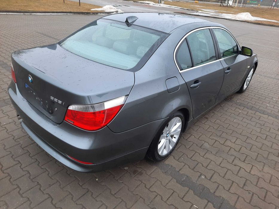 BMW E60, 525i, 218 KM, 2006 r.