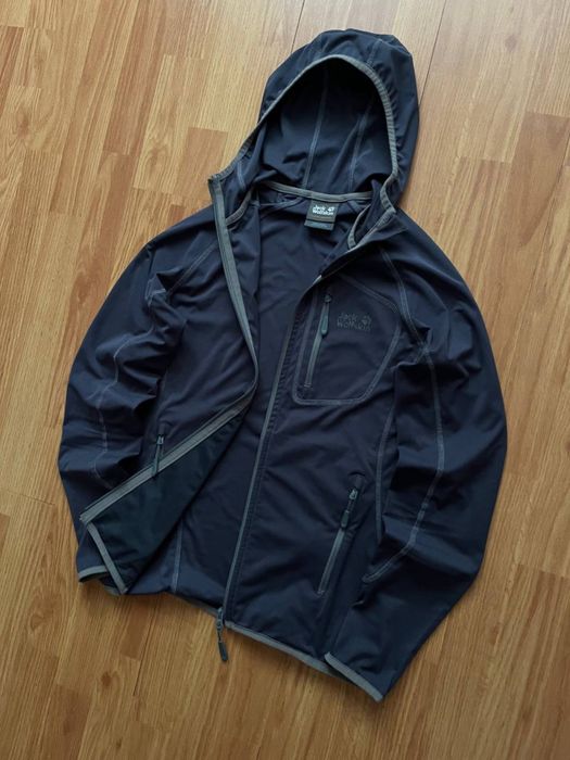 Кофта на замку Зип-худи Jack Wolfskin QMC