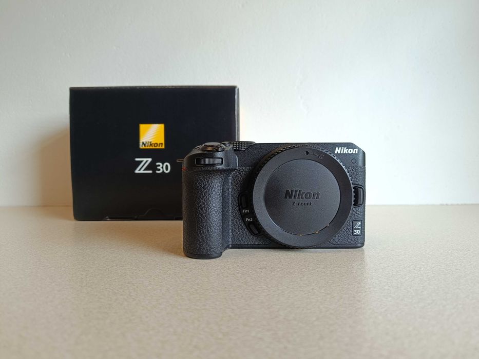 aparat Nikon Z30 body, przebieg 1100, zadbany, bateria, pudełko