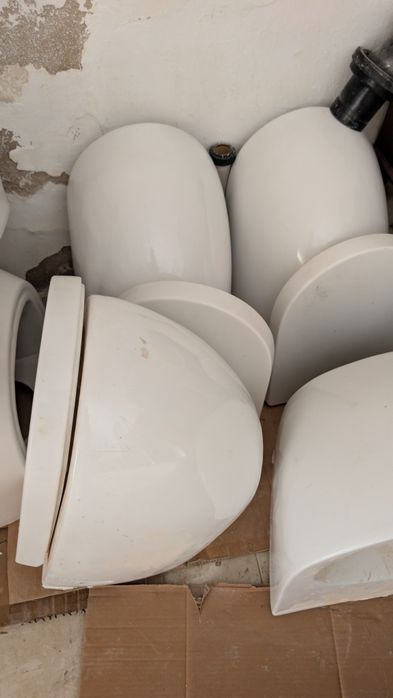 Sanita, bidet, banho, equipamento sanitaria