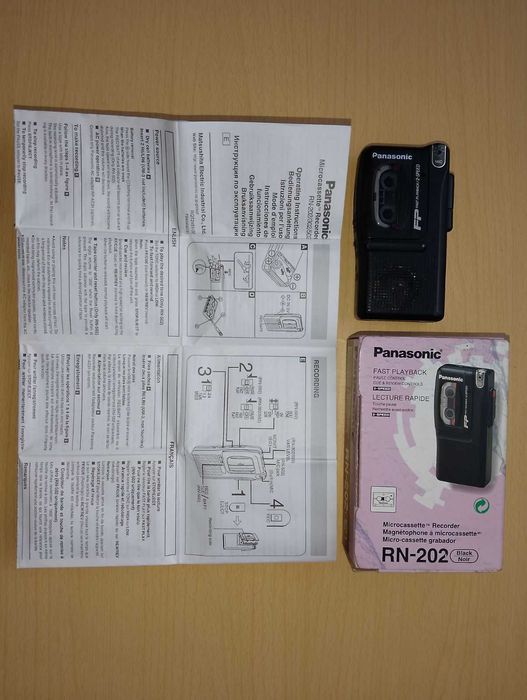 Мікрокасетний диктофон Panasonic RN-202