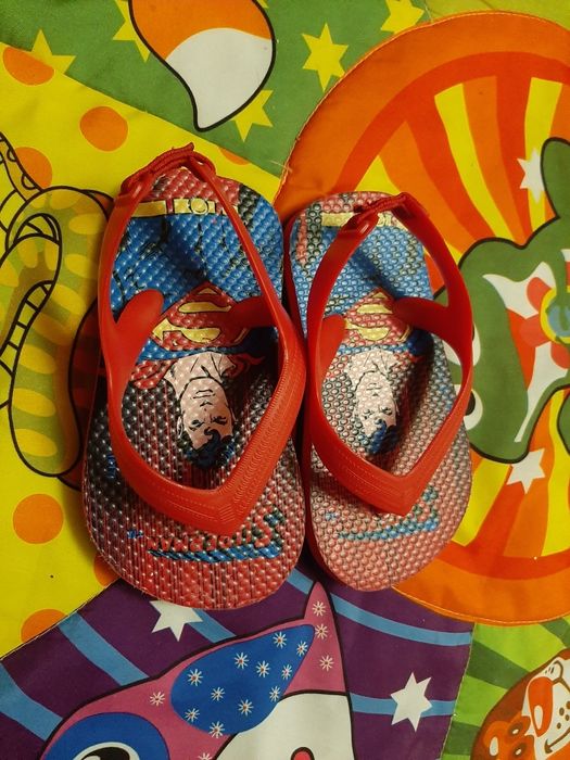 Вьетнамки для мальчика. Супермен