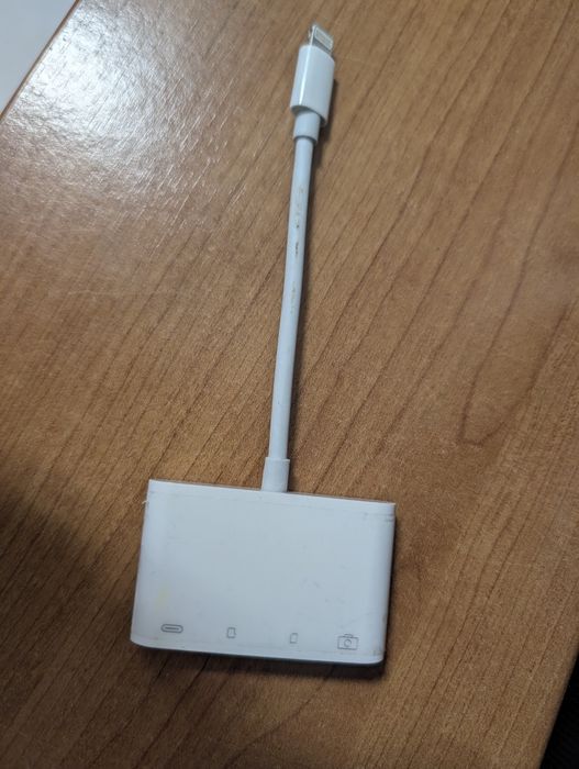 Adaptador Apple USB, SD, lightning
