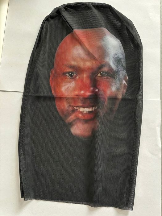 Śmieszna maska Michael Jordan twarz Chicago Bulls Koszykówka prezent