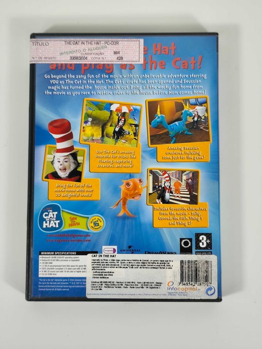 The Cat in the Hat - Jogo PC