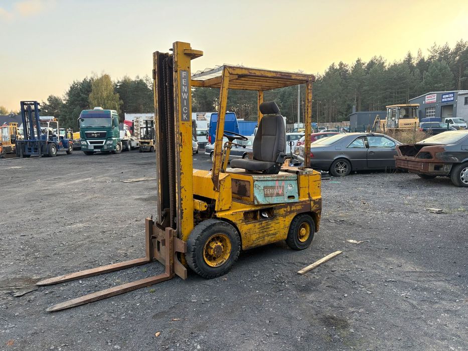 Linde Linde fenvick  Wozek widłowy linde fenvick silnik perkins diesel