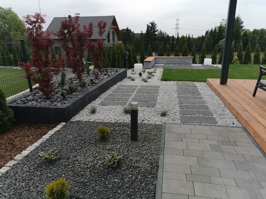 Grys granitowy, Kamień ozdobny /BARDZO ŁADNY