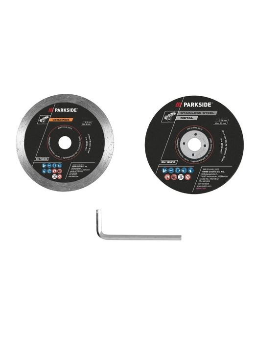 Rebarbadora angular de 12V parkside performance