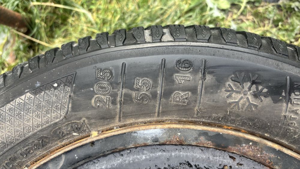 Koła zimowe 5x114.3 205/55/16