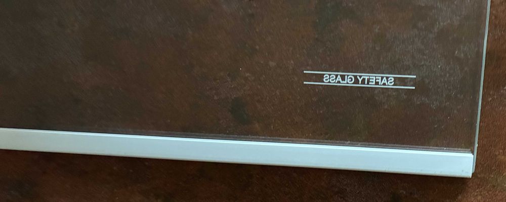 Półka szklana z ramką do lodówki Amica i nie tylko.