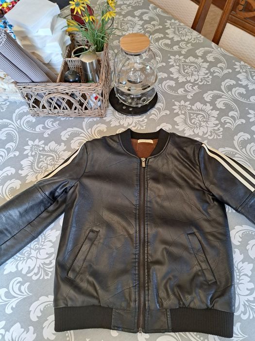 Кожаная куртка Y-3 детская