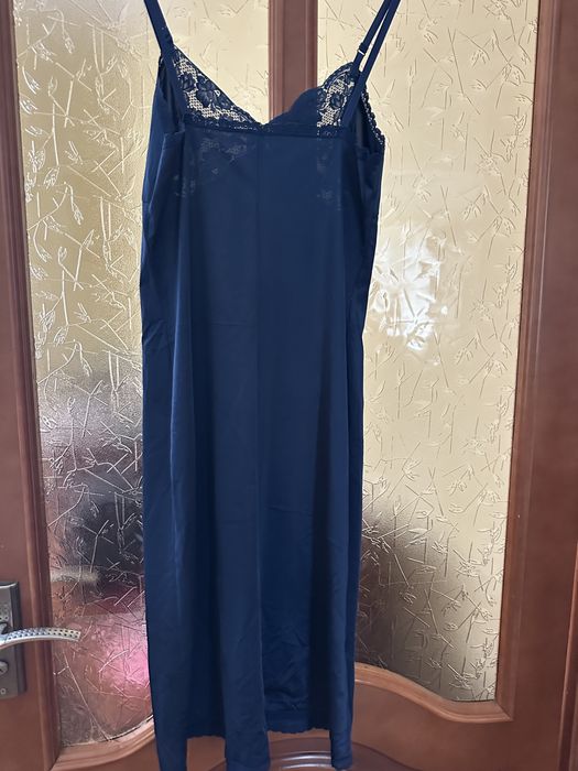 Синя нічна сорочка, розмір s-m, нова