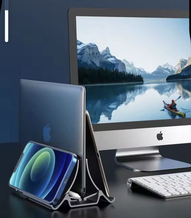 Stojak na laptopa/tableta CABLETIME Adaptive Vertical Stand